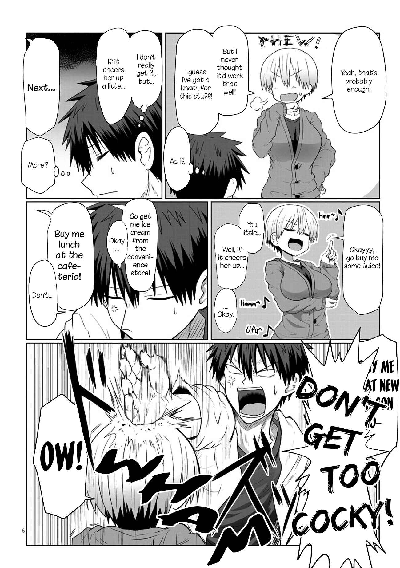 Page 6 Chapter 10 Uzaki-chan wa Asobitai!