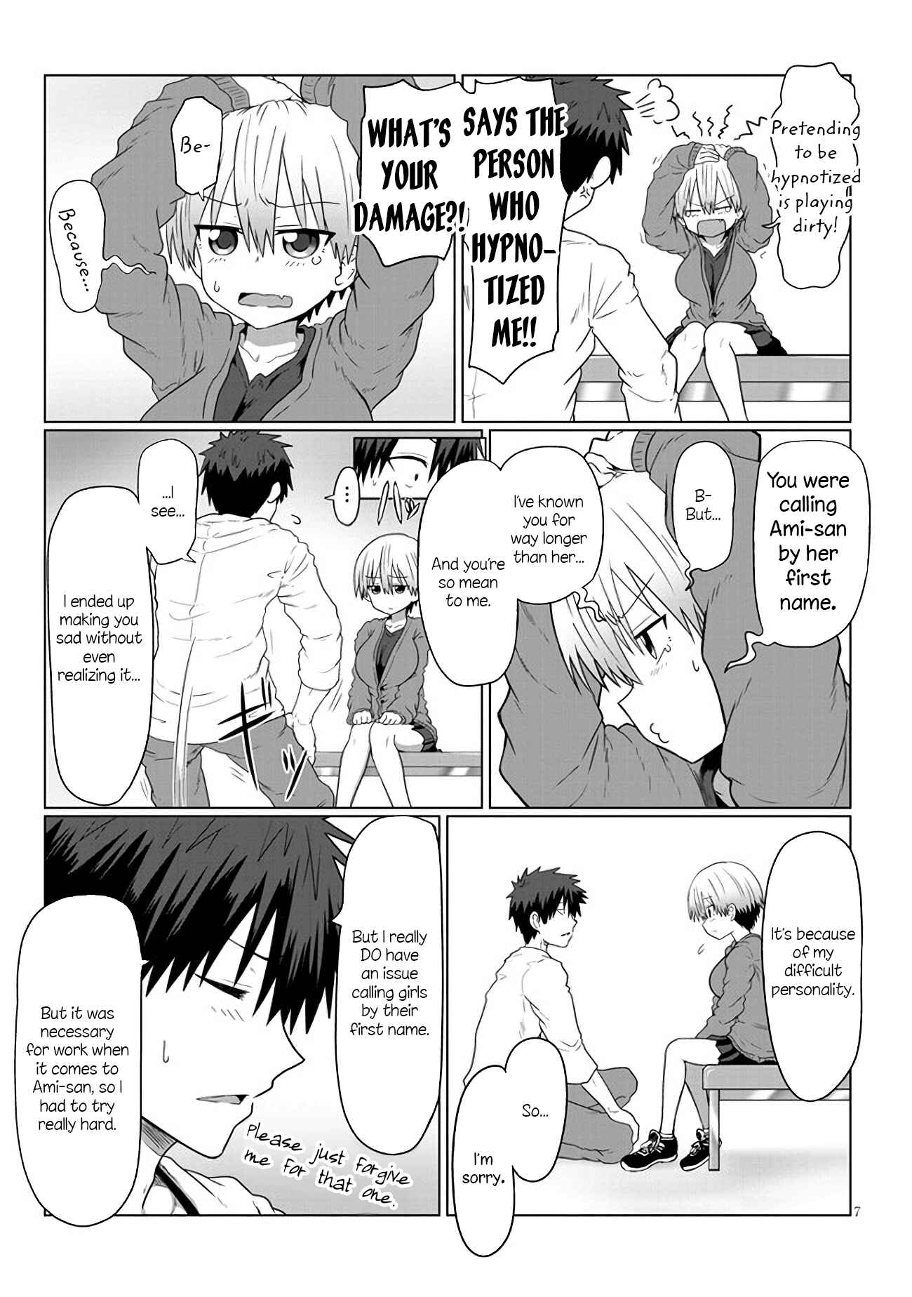 Page 7 Chapter 10 Uzaki-chan wa Asobitai!