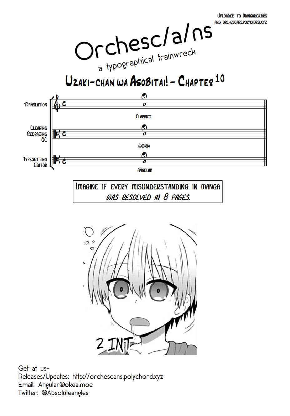 Page 9 Chapter 10 Uzaki-chan wa Asobitai!
