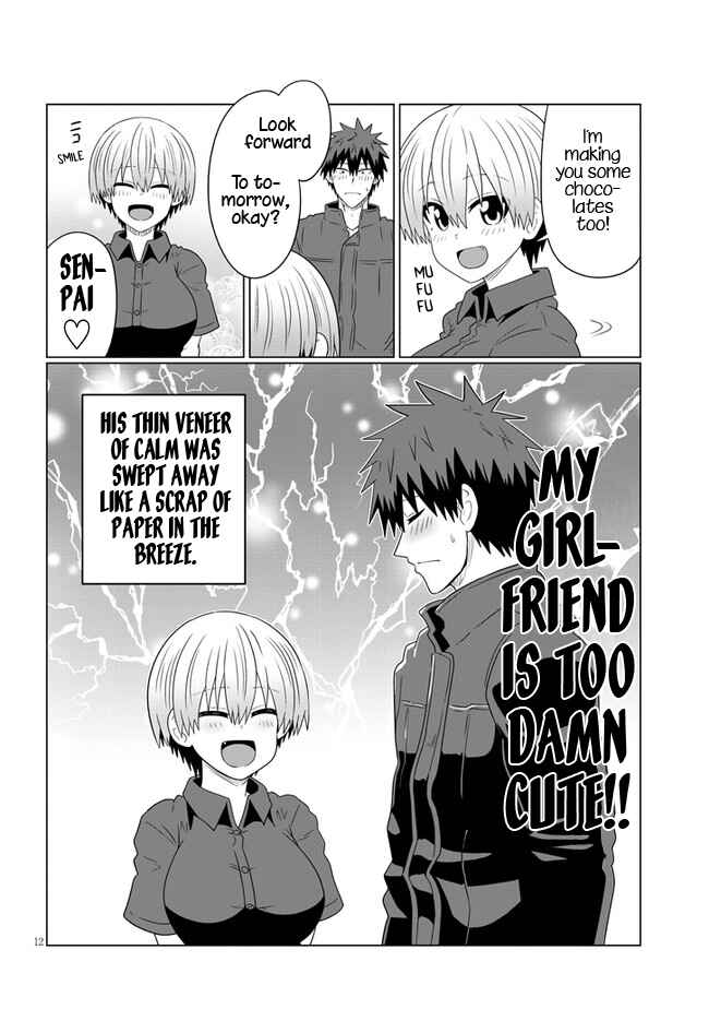 Page 12 Chapter 85 Uzaki-chan wa Asobitai!