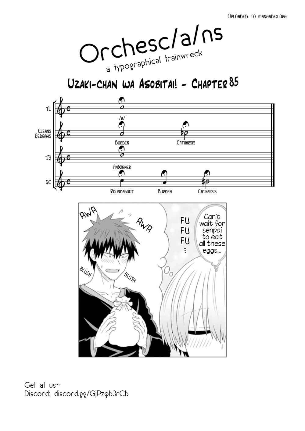 Page 13 Chapter 85 Uzaki-chan wa Asobitai!