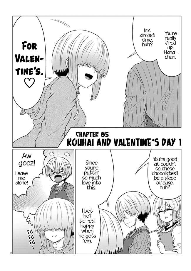 Page 2 Chapter 85 Uzaki-chan wa Asobitai!