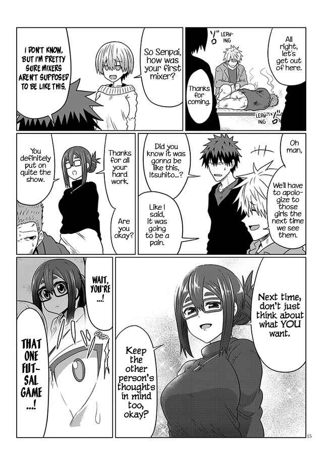 Page 15 Chapter 78 Uzaki-chan wa Asobitai!