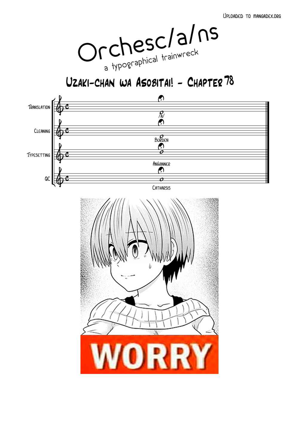 Page 17 Chapter 78 Uzaki-chan wa Asobitai!