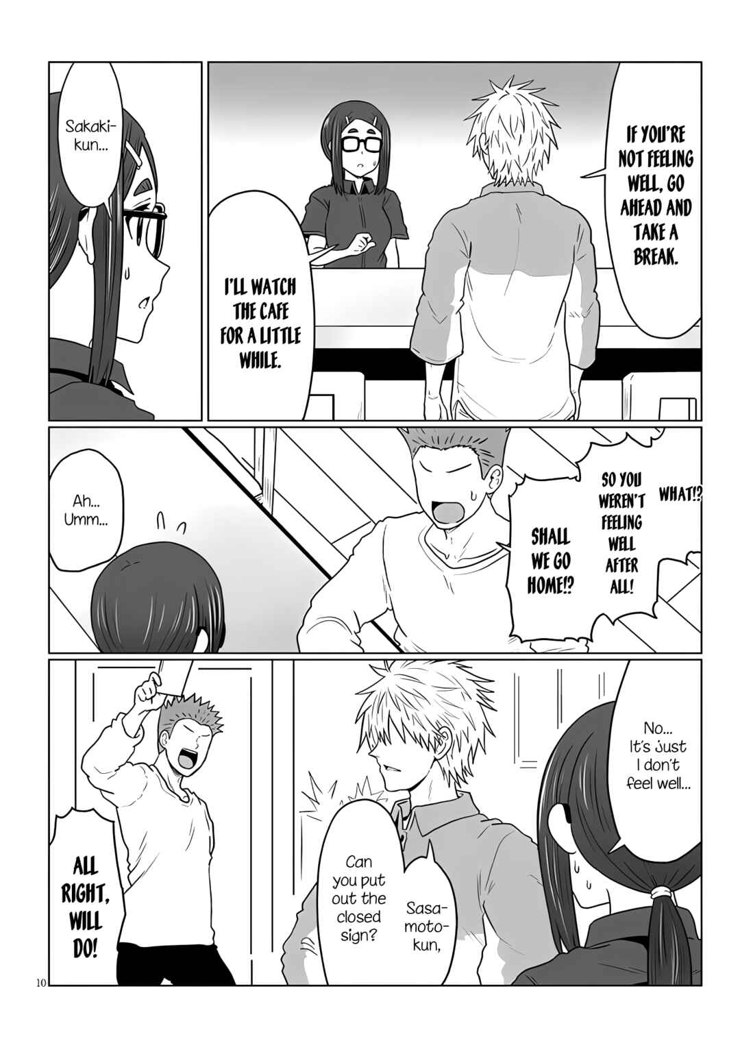 Page 10 Chapter 115 Uzaki-chan wa Asobitai!