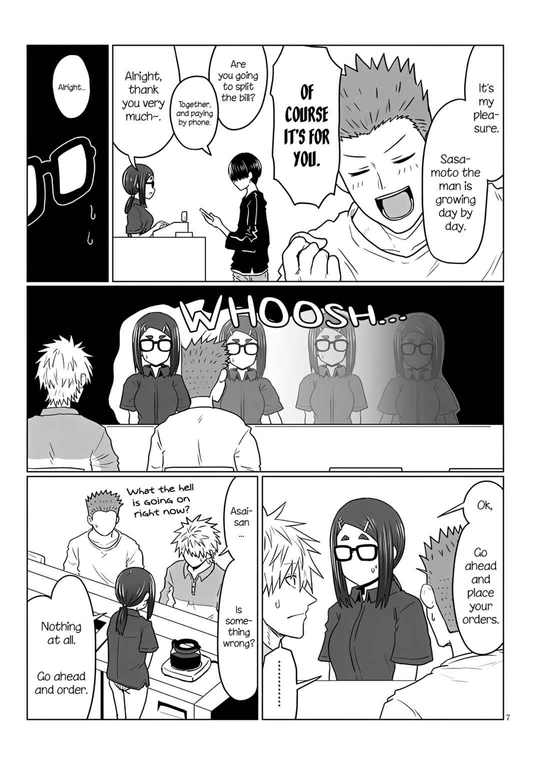 Page 7 Chapter 115 Uzaki-chan wa Asobitai!