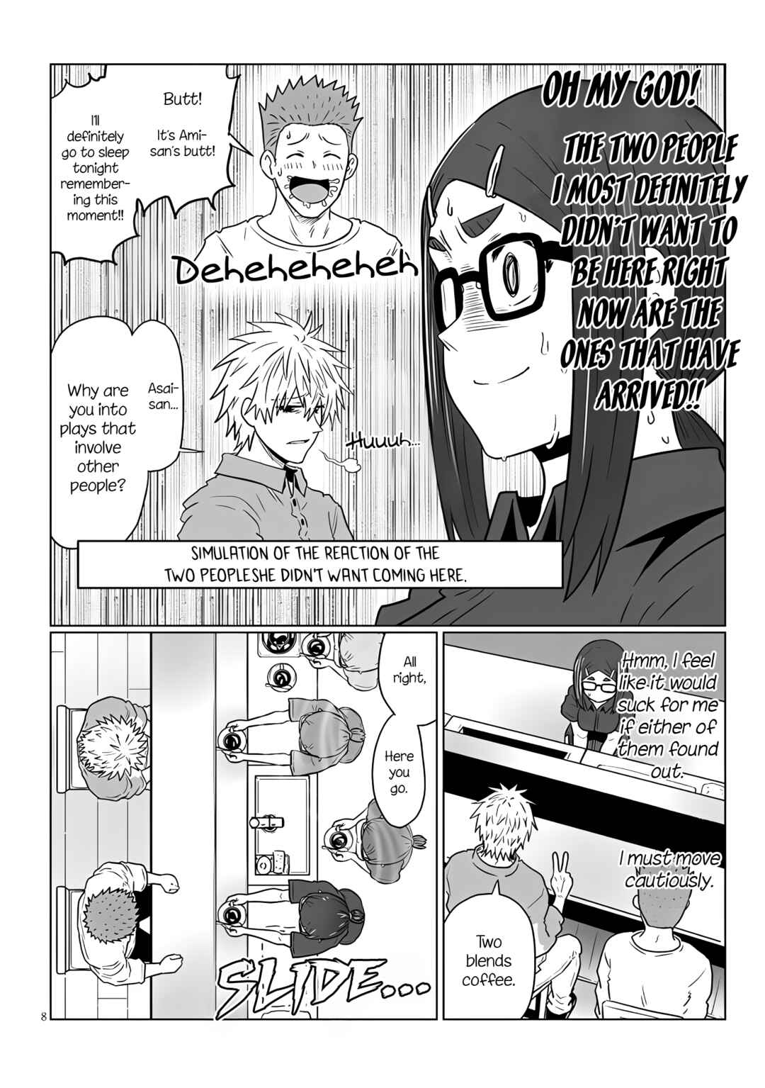 Page 8 Chapter 115 Uzaki-chan wa Asobitai!