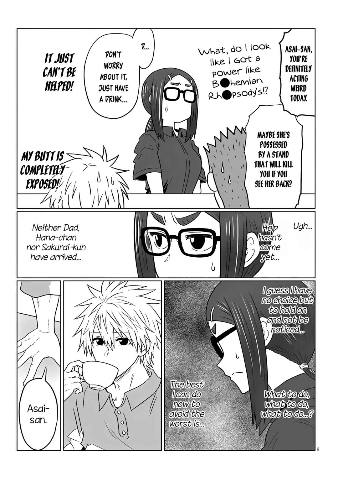 Page 9 Chapter 115 Uzaki-chan wa Asobitai!