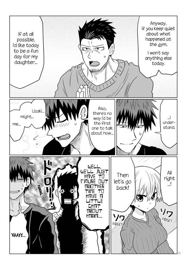 Page 13 Chapter 65 Uzaki-chan wa Asobitai!