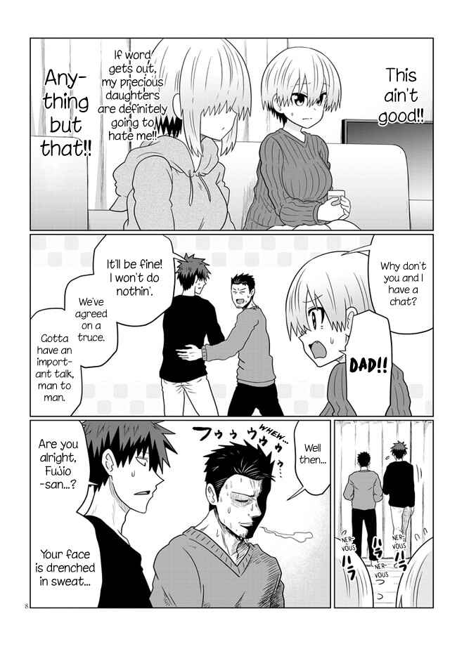 Page 8 Chapter 65 Uzaki-chan wa Asobitai!