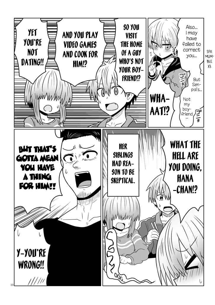 Page 10 Chapter 48 Uzaki-chan wa Asobitai!
