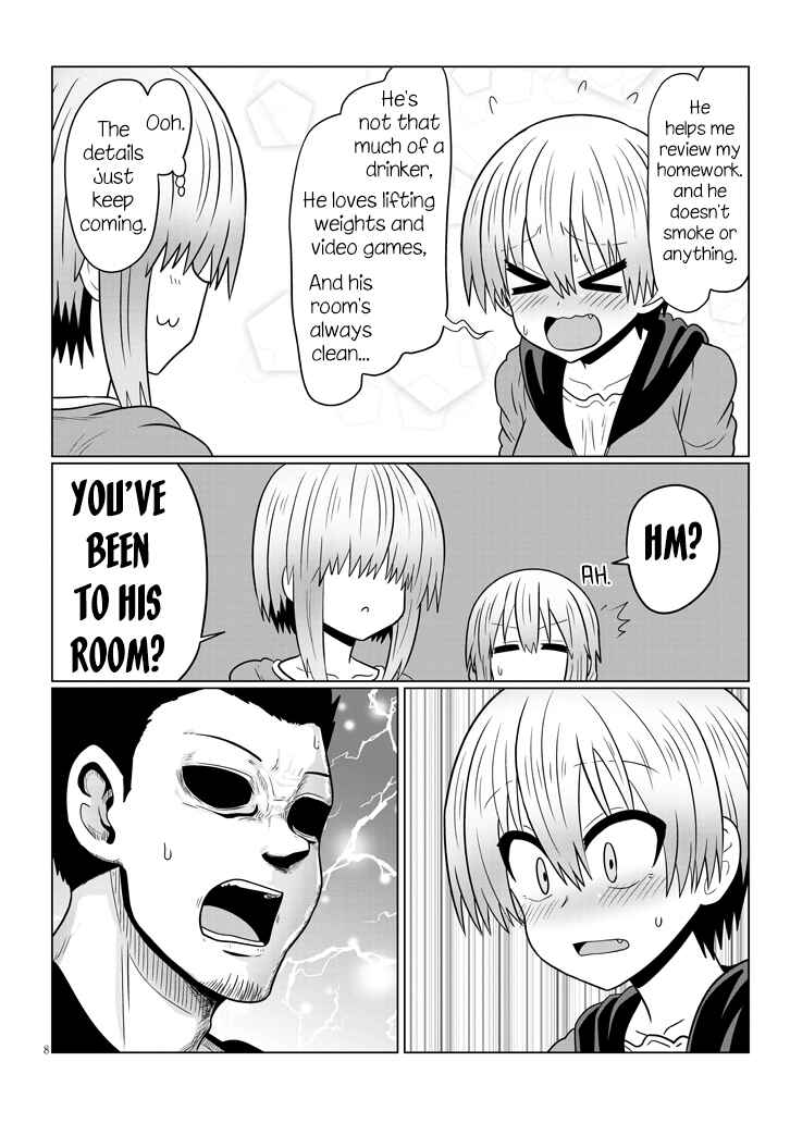 Page 8 Chapter 48 Uzaki-chan wa Asobitai!