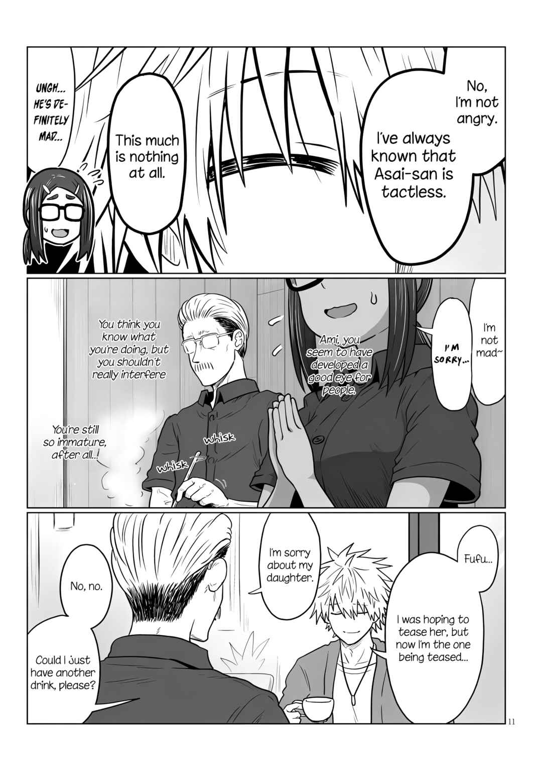 Page 11 Chapter 121 Uzaki-chan wa Asobitai!