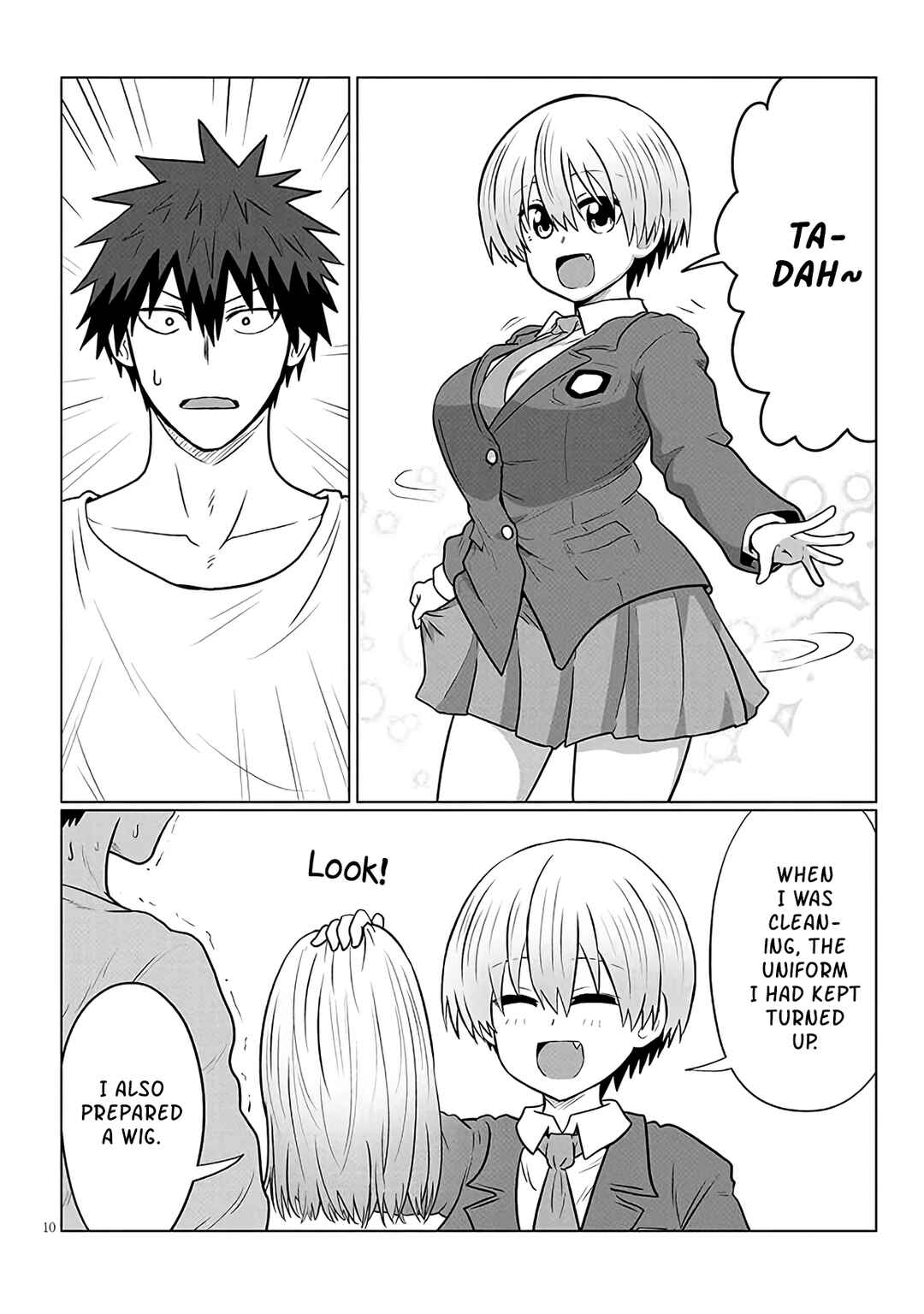 Page 10 Chapter 125 Uzaki-chan wa Asobitai!