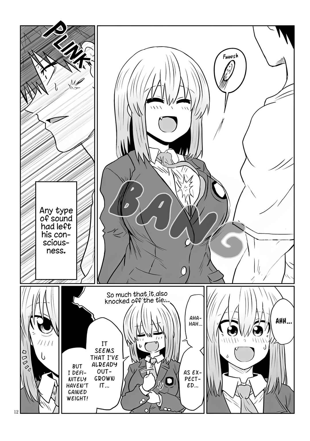 Page 12 Chapter 125 Uzaki-chan wa Asobitai!