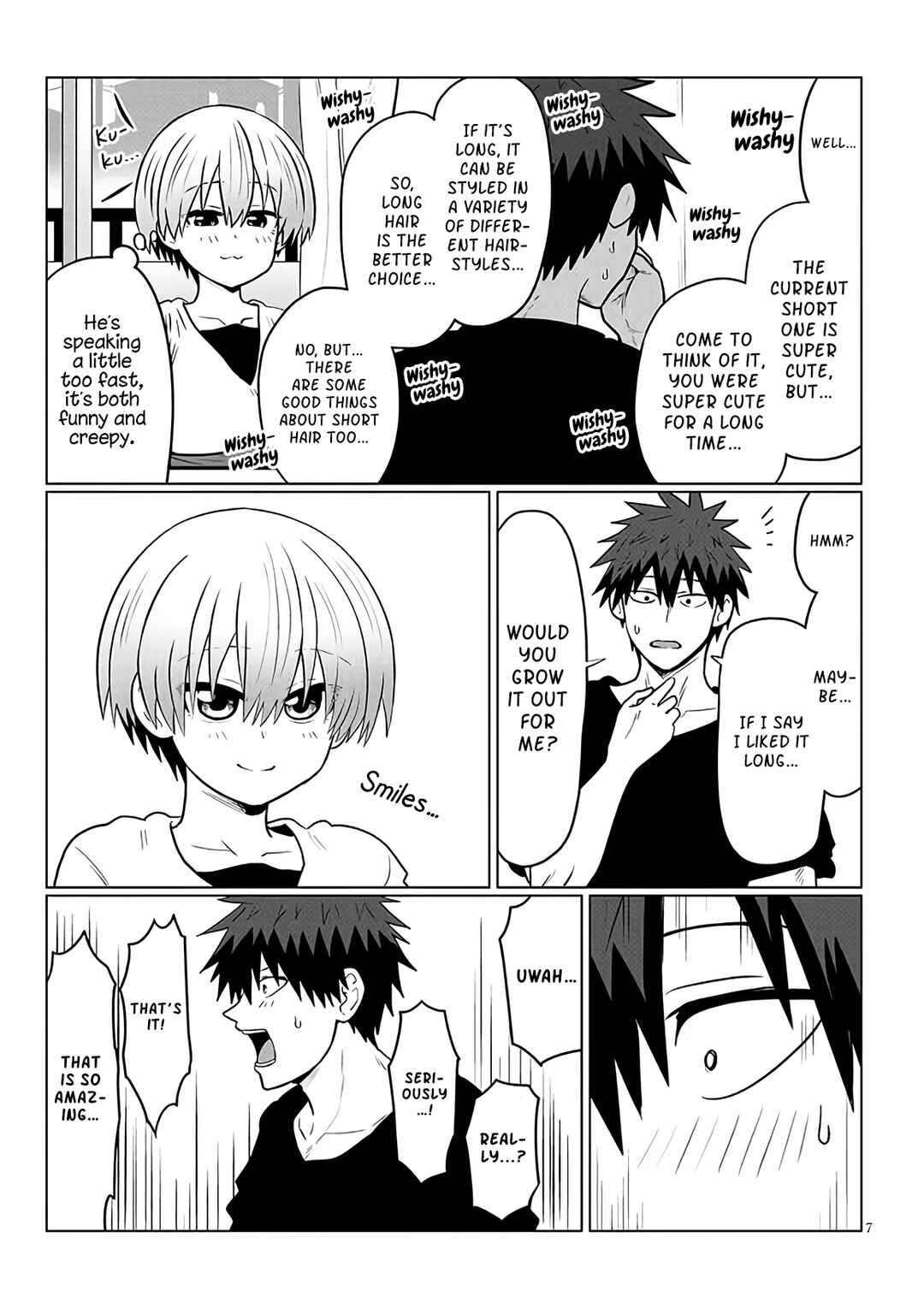Page 7 Chapter 125 Uzaki-chan wa Asobitai!