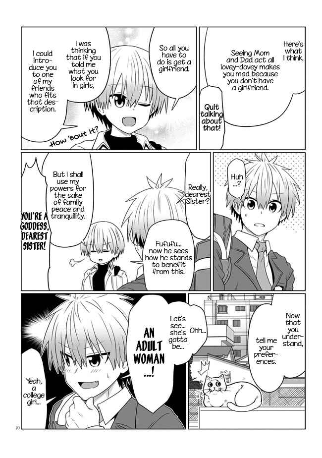Page 10 Chapter 81 Uzaki-chan wa Asobitai!