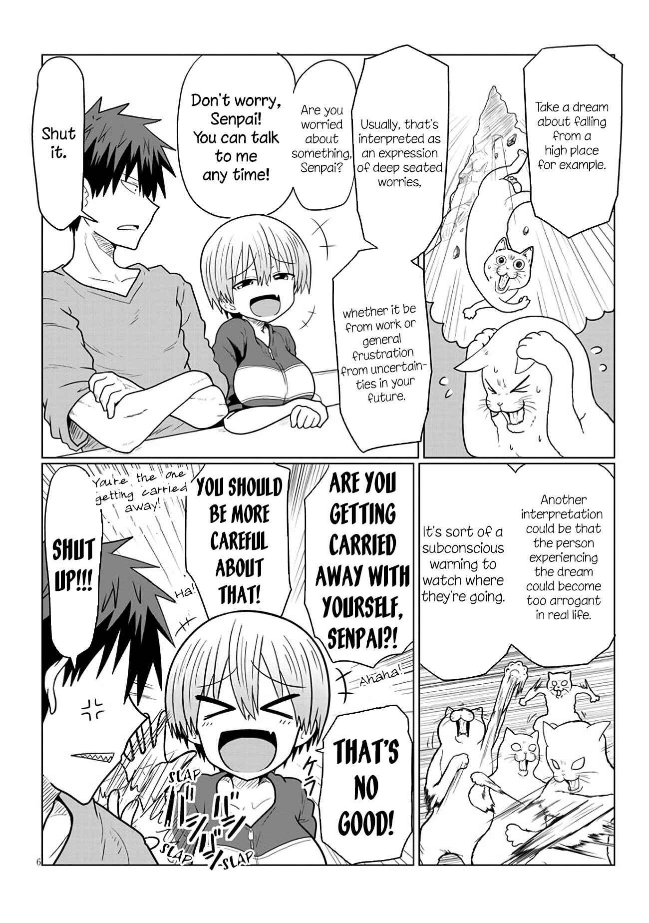 Page 6 Chapter 14 Uzaki-chan wa Asobitai!