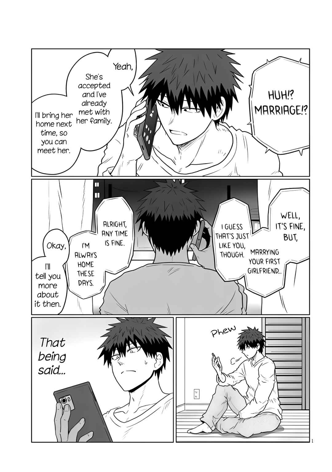Page 1 Chapter 118 Uzaki-chan wa Asobitai!