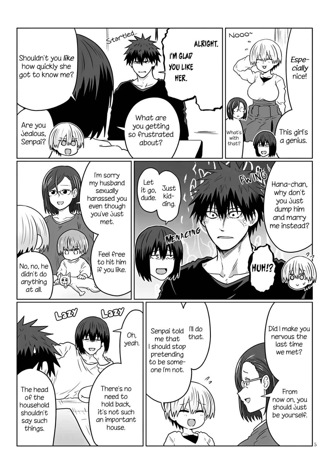 Page 5 Chapter 118 Uzaki-chan wa Asobitai!