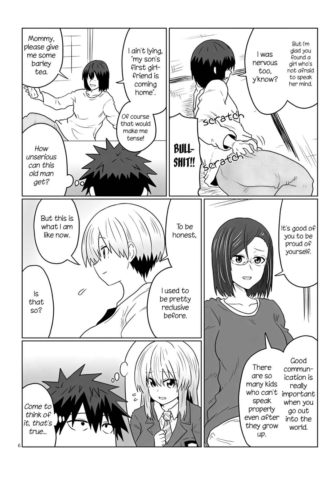 Page 6 Chapter 118 Uzaki-chan wa Asobitai!