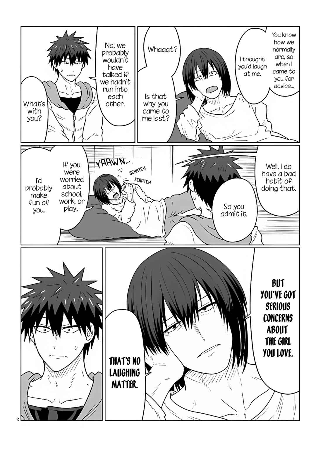 Page 2 Chapter 103 Uzaki-chan wa Asobitai!
