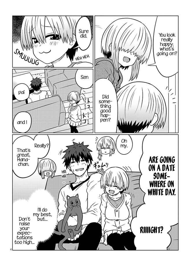 Page 6 Chapter 91.1 Uzaki-chan wa Asobitai!
