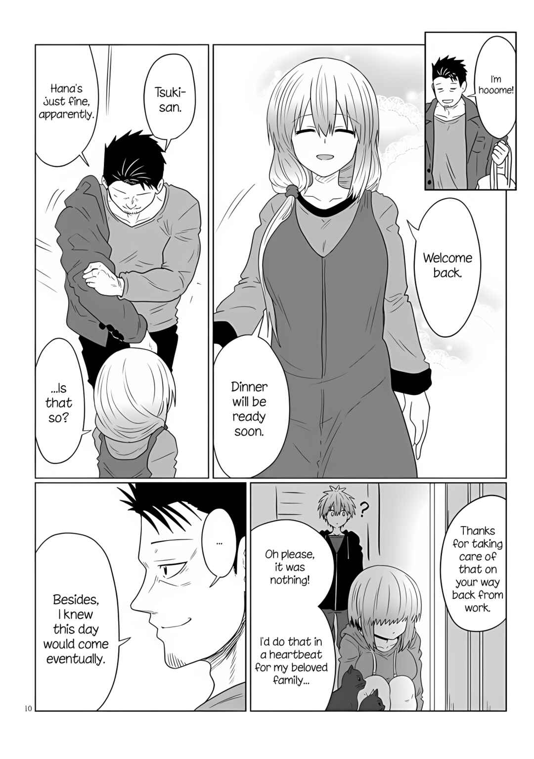 Page 10 Chapter 108 Uzaki-chan wa Asobitai!