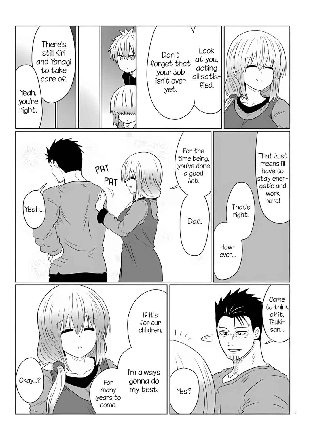 Page 11 Chapter 108 Uzaki-chan wa Asobitai!