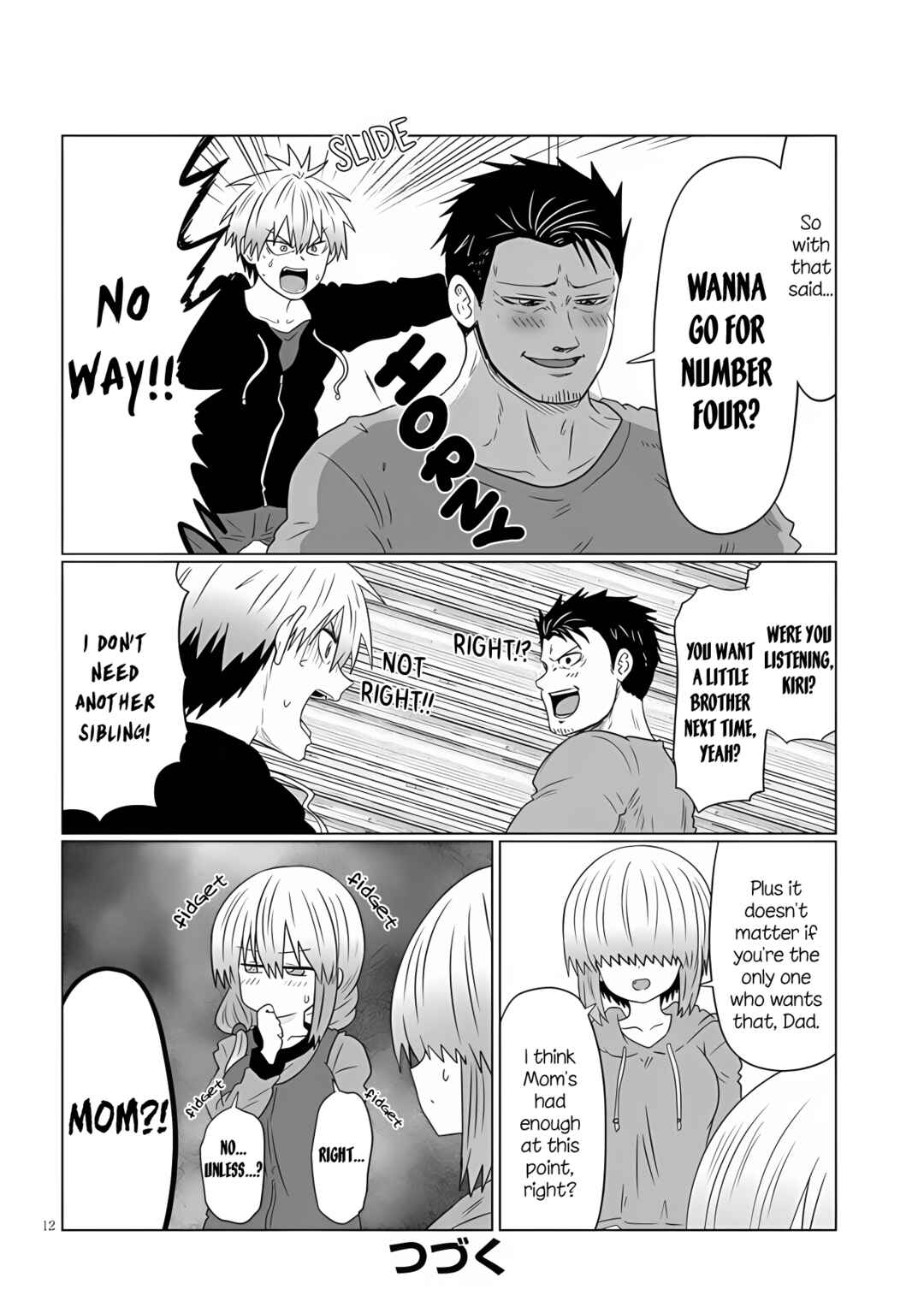 Page 12 Chapter 108 Uzaki-chan wa Asobitai!