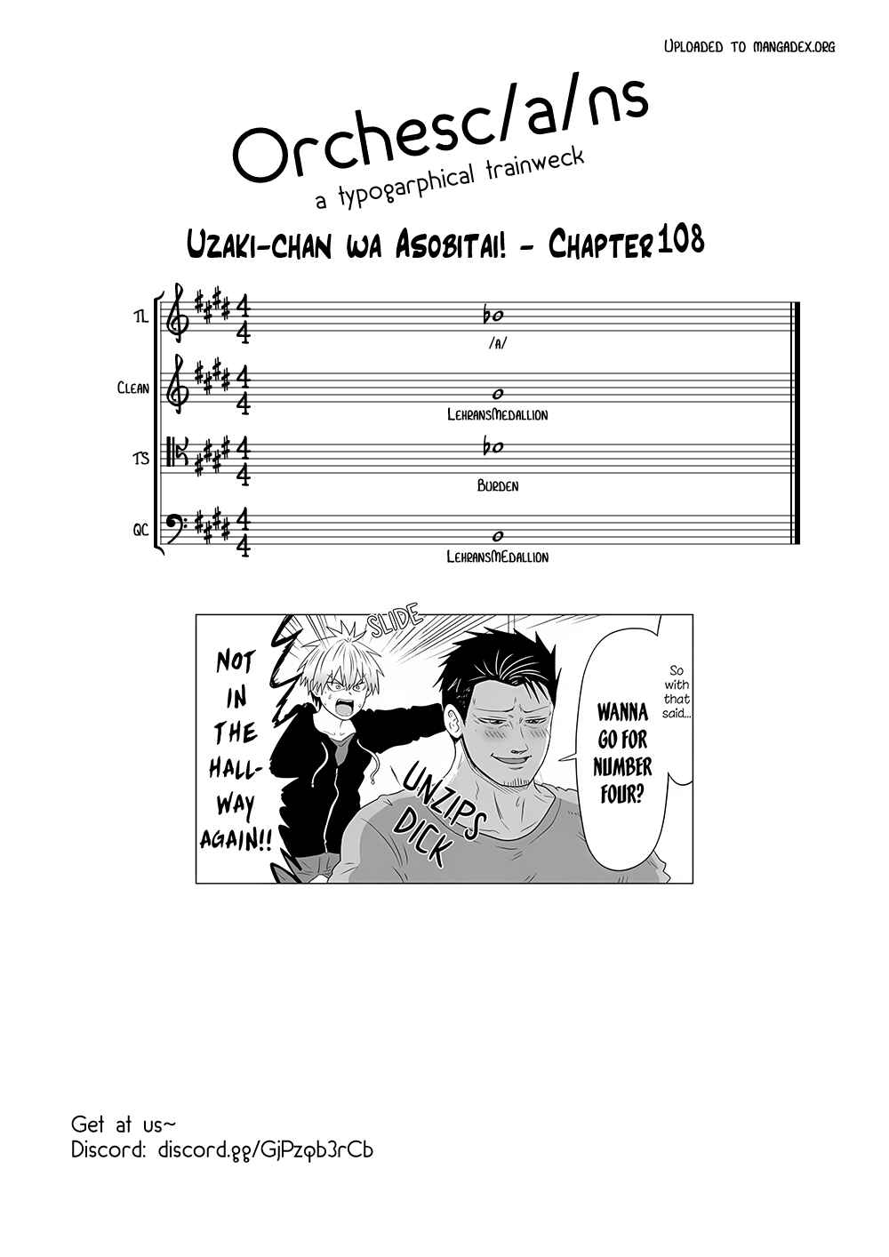 Page 13 Chapter 108 Uzaki-chan wa Asobitai!