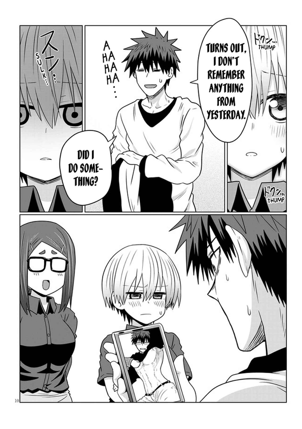 Page 10 Chapter 68 Uzaki-chan wa Asobitai!