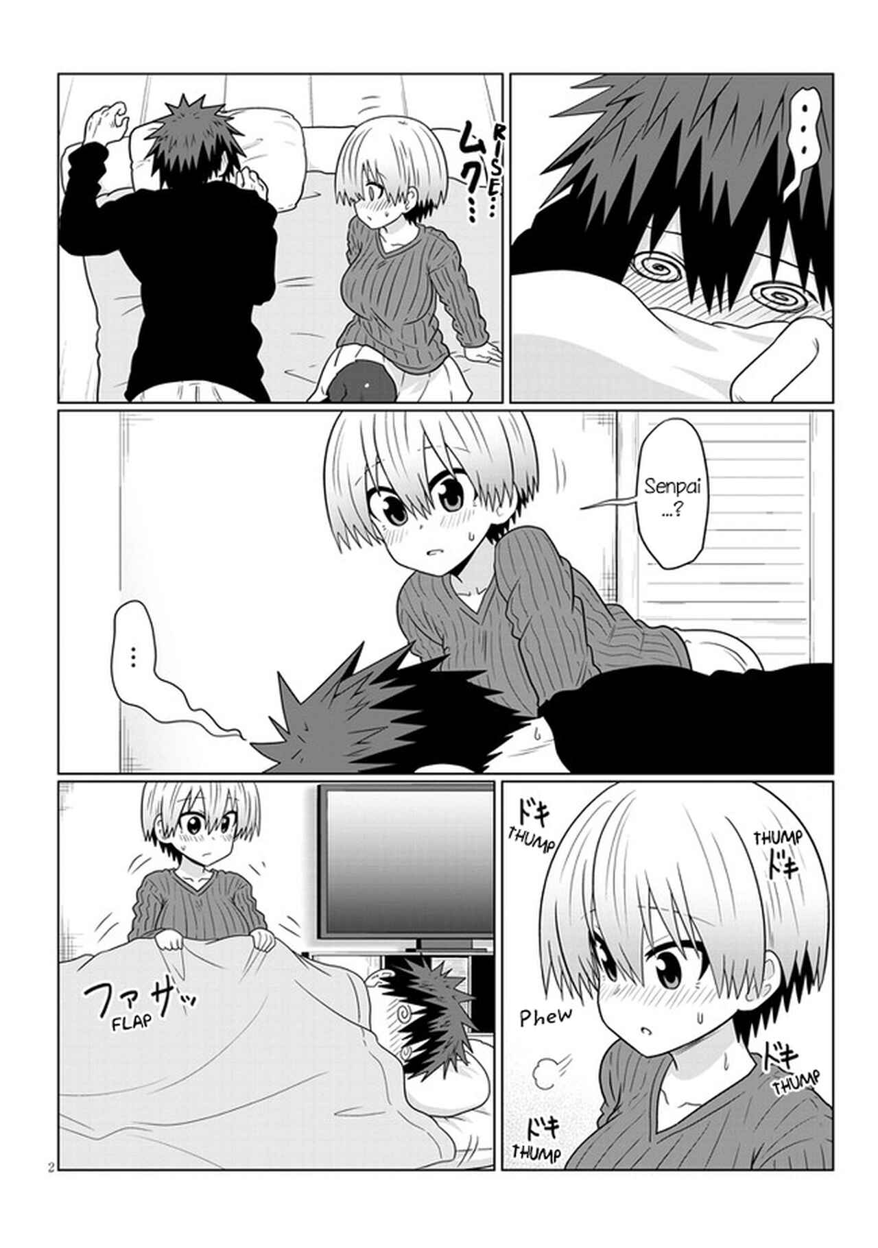 Page 2 Chapter 68 Uzaki-chan wa Asobitai!