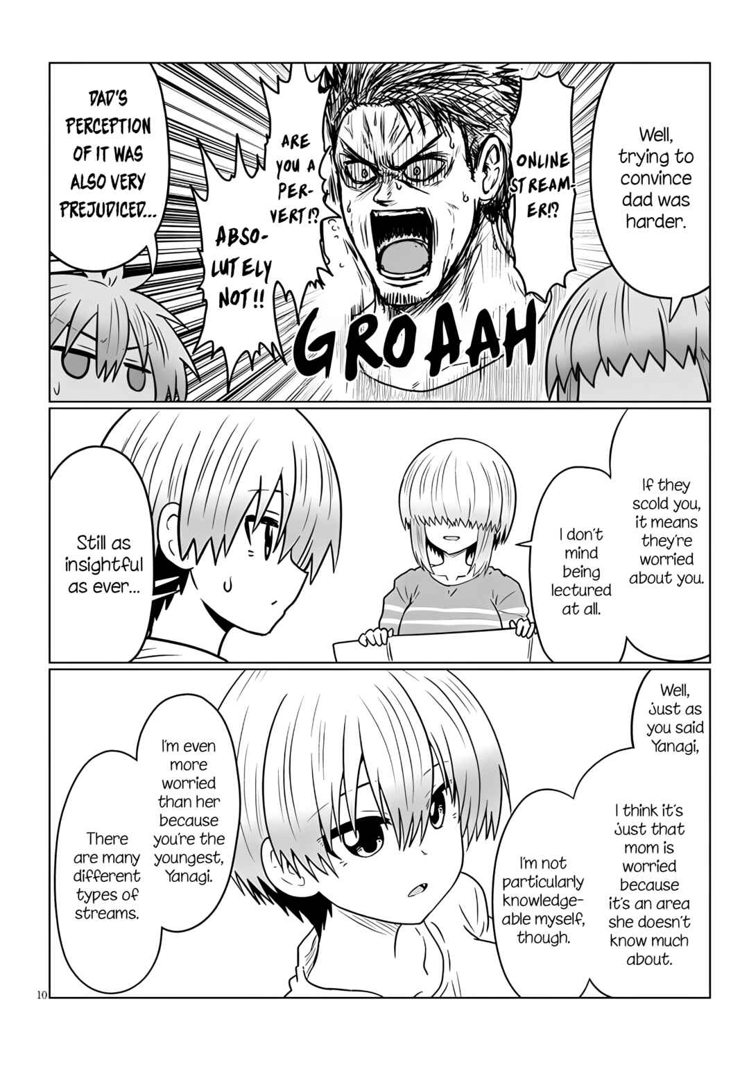 Page 10 Chapter 116 Uzaki-chan wa Asobitai!