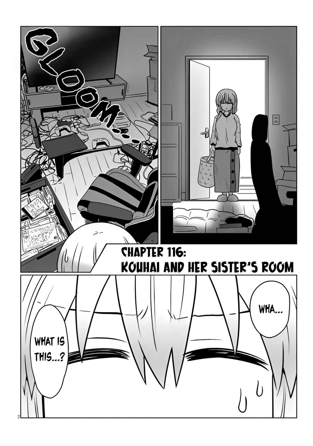 Page 2 Chapter 116 Uzaki-chan wa Asobitai!