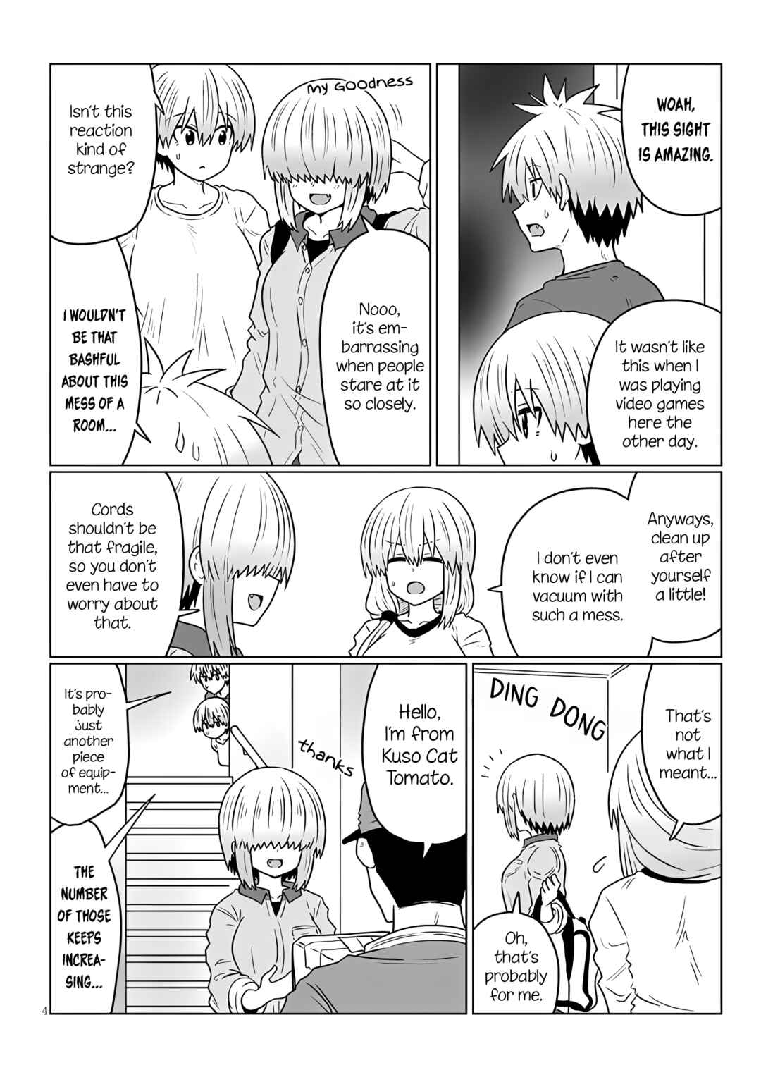 Page 4 Chapter 116 Uzaki-chan wa Asobitai!