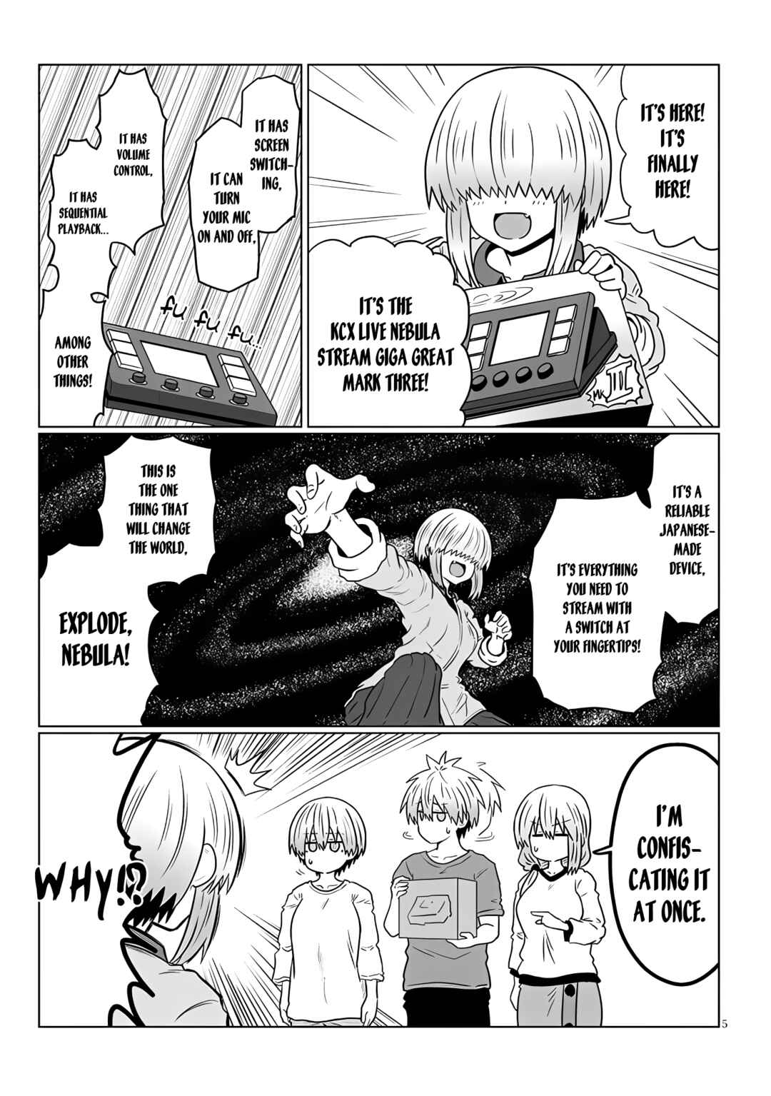 Page 5 Chapter 116 Uzaki-chan wa Asobitai!