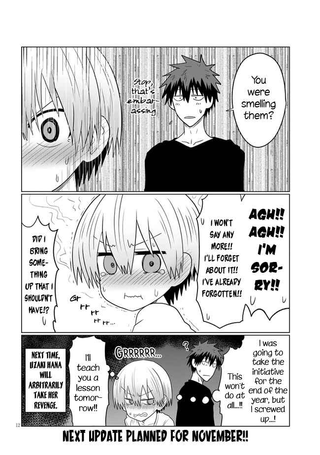Page 12 Chapter 58 Uzaki-chan wa Asobitai!