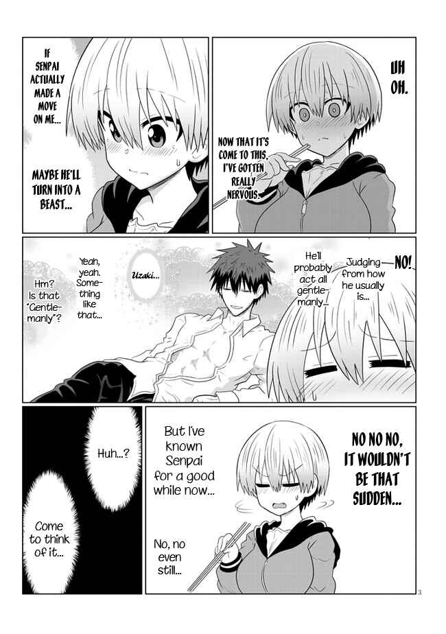 Page 3 Chapter 58 Uzaki-chan wa Asobitai!