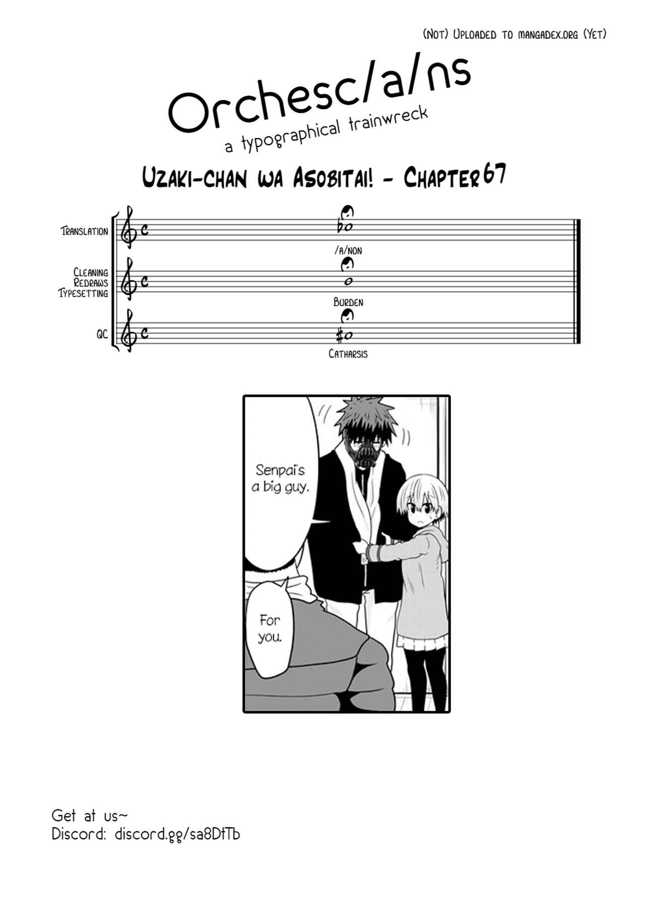 Page 17 Chapter 67 Uzaki-chan wa Asobitai!