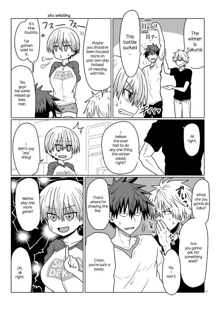 Page 11 Chapter 28 Uzaki-chan wa Asobitai!