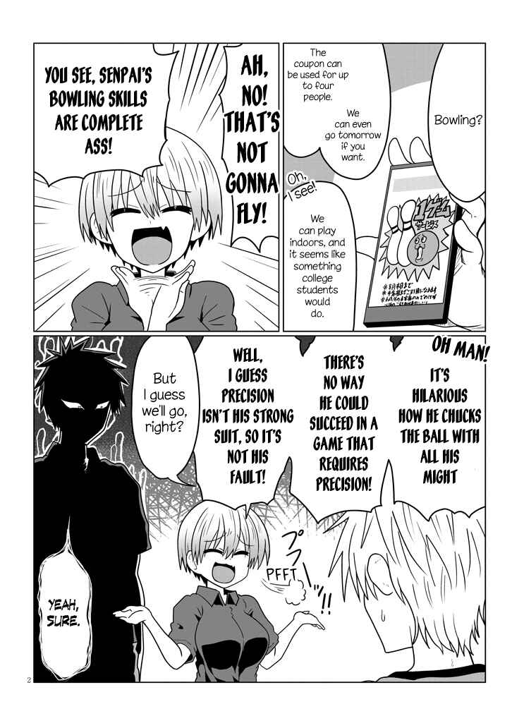 Page 2 Chapter 28 Uzaki-chan wa Asobitai!