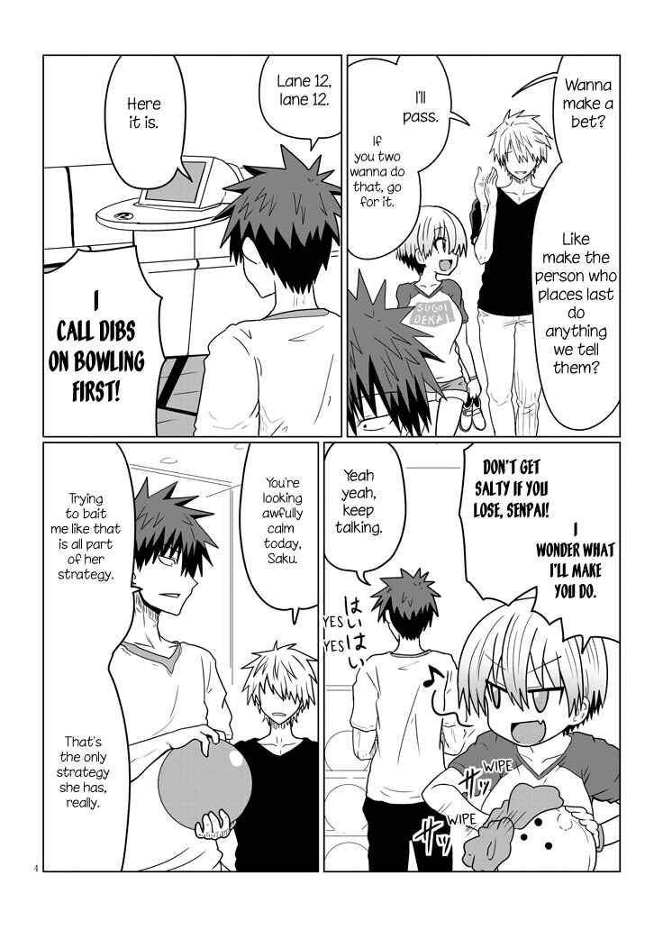Page 4 Chapter 28 Uzaki-chan wa Asobitai!