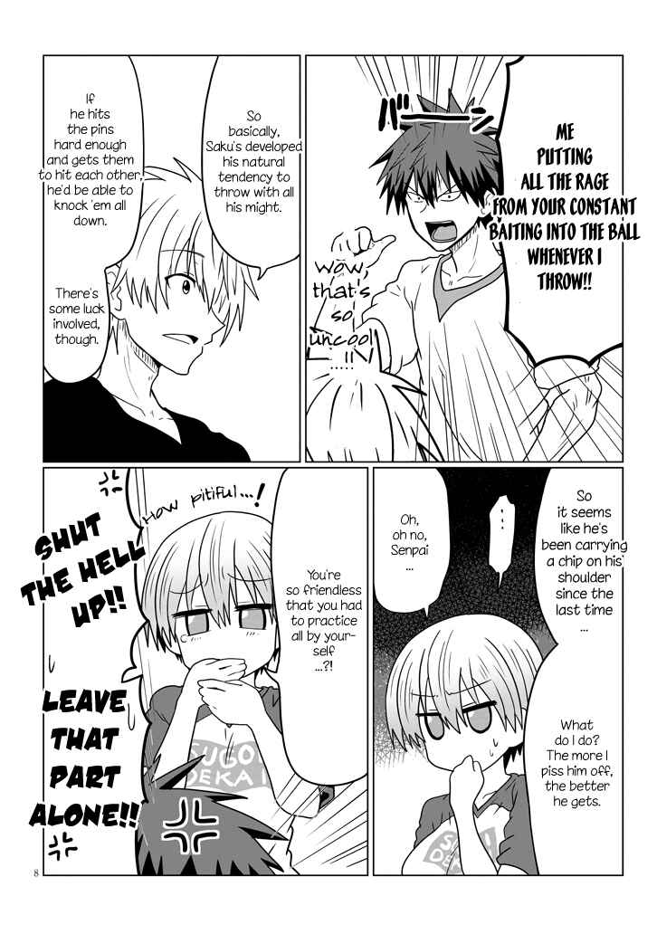 Page 8 Chapter 28 Uzaki-chan wa Asobitai!