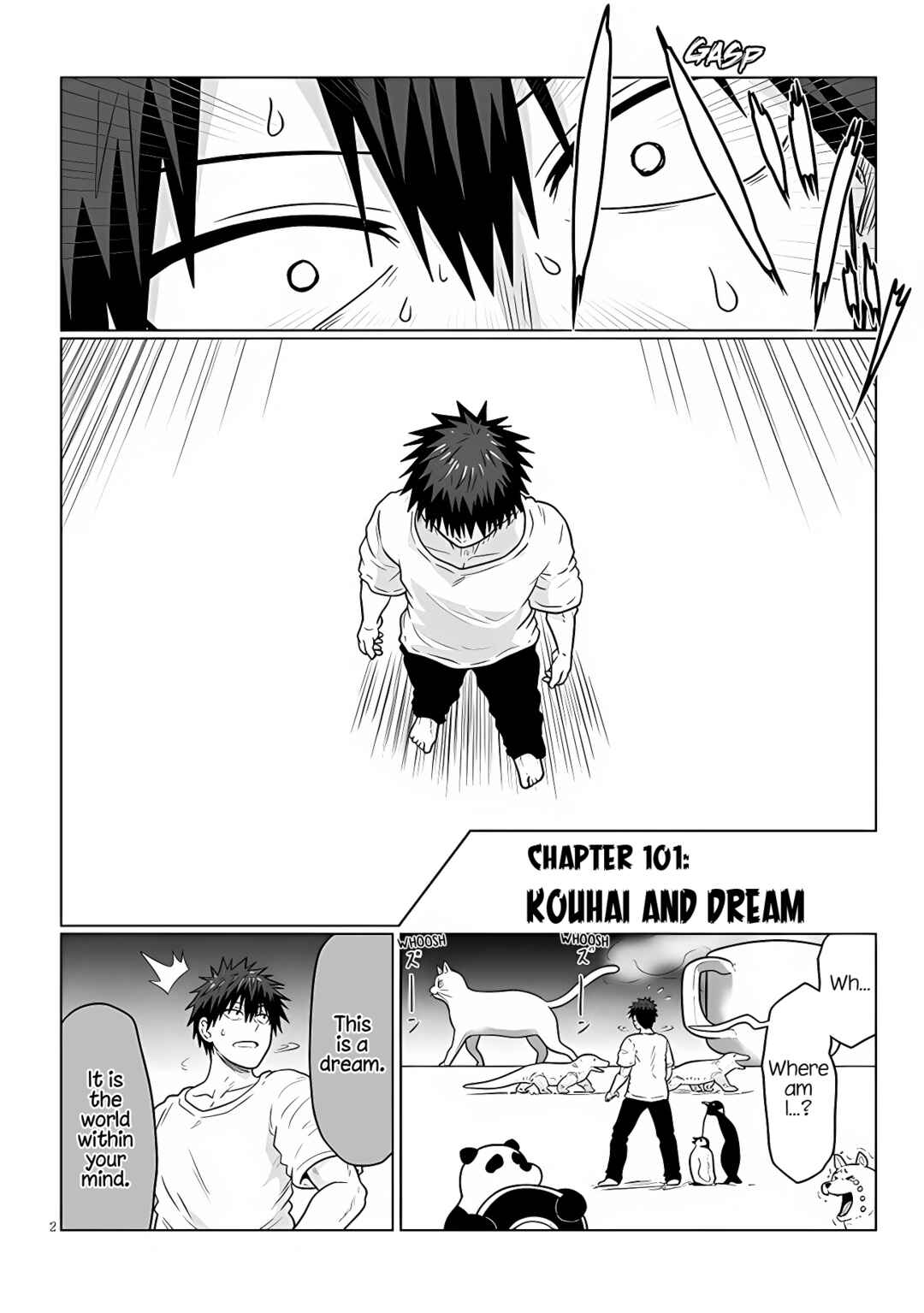 Page 2 Chapter 101 Uzaki-chan wa Asobitai!