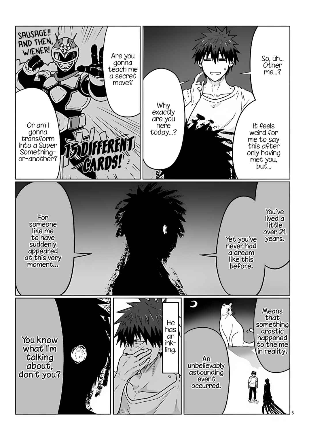Page 5 Chapter 101 Uzaki-chan wa Asobitai!