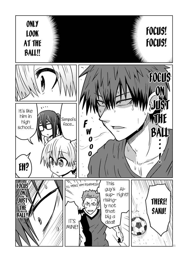 Page 11 Chapter 36 Uzaki-chan wa Asobitai!