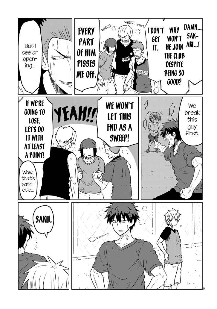 Page 9 Chapter 36 Uzaki-chan wa Asobitai!
