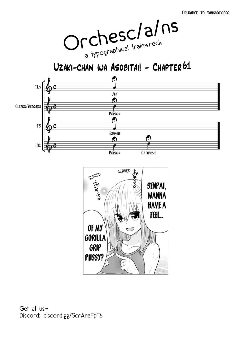 Page 13 Chapter 61 Uzaki-chan wa Asobitai!