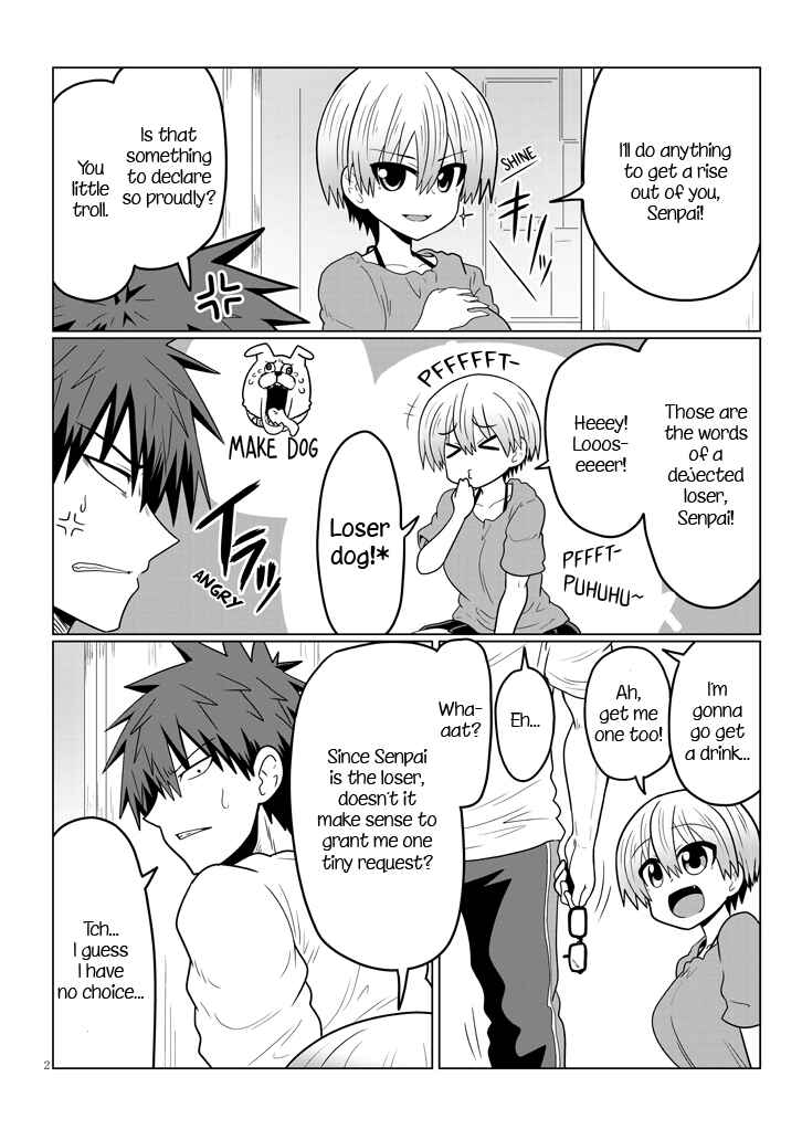 Page 2 Chapter 26 Uzaki-chan wa Asobitai!